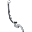 Hansgrohe Flexaplus badafvoer, overloopcombinatie met waste voor normaal bad chroom 0510320