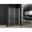 Wiesbaden Lagos porte battante dans niche 900 x 2000 x 6 mm verre clair nano/chrome SW62374
