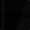 Wisa Xs eos bedieningsplaat infrarood df met led zwart glas SW48427