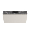 MONDIAZ TURE-DLUX Meuble toilette - 100cm - Linen - EDEN - vasque Lava - position centrale - 1 trou de robinet SW1103863