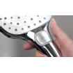 Hansgrohe Raindance Select E300 showerpipe: met Showertablet 300 opbouwkraan thermostatisch met handdouche 3jet en hoofddouche 3jet chroom 0452232