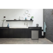 Brabantia Bo Touch Bin Poubelle - 2x30 litres - 2 seau intérieur en plastiques - mineral concrete grey SW1117300