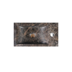 FugaFlow Eccelente Arredo Ensemble meuble WC - 40x65cm - 1 porte - 1 trou de robinet - droit - lave-mains dark emporador - chêne SW1522190