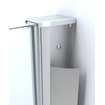 Wiesbaden Comfort Douche à l’italienne 500 x 2000 x 10 mm verre clair nano/chrome SW10407