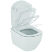 Ideal Standard Tesi WC suspendu Aquablade 53.5x36.5cm avec Abattant Softclose Céramique Blanc SW71259