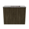 Mondiaz JOYA-DLUX 50cm meuble de salle de bains WC - couleur Shadow - Vasque FAYE position Droite Sans trou de robinet couleur Sombra. SW1425192