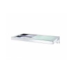 Blomus Menoto Wc rol - houder -met glazen plank - polished SW476993