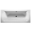 Baignoire Riho Linares 190x90x49cm velours acrylique mat blanc SW85958