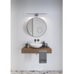 Nordlux Marlee éclairage de miroir 50x3.8x13.6cm IP44 Incl. 9.5W LED 3000K F noir SW724568