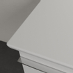 Villeroy & Boch Venticello Lavabo-plan de toilette - 1000 x 500 x 170 stone white mat (blanc) CeramicPlus - avec trop-plein SW209635