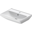 Duravit d-neo lavabo 60x44x16.5cm 1 trou pour robinetterie rectangle céramique blanc SW640560