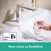 HansGrohe Tecturis E Mitigeur lavabo Fine 110 CoolStart sans garniture de vidage SW918775