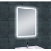 Wiesbaden Quatro Miroir avec éclairage LED 70x50x3.5cm avec interrupteur 12V semi waterproof aluminium SW20784