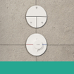 Hansgrohe Showerselect Comfort S Thermostat encastré mat blanc SW918105