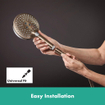 Hansgrohe Raindance Select S douchette 120 3jets powderrain bronze brossé SW541808