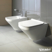 Duravit Durastyle ensemble de toilettes avec réservoir encastré geberit abattant de WC avec softclose et plaque de commande sigma01 blanc SW93486