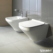 Duravit Durastyle Set de toilette avec réservoir encastrable Geberit et abattant softclose avec plaque de commande Sigma01 blanc SW93486