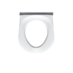 Duravit Starck 3 toiletset met inbouwreservoir geberit toiletzitting met softclose en sigma01 bedieningsplaat wit SW93488