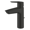 GROHE Start Robinet de lavabo - montage apparente - bec 12,1 cm - taille M - vidage à tirette - noir mat SW1126691