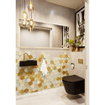 Mondiaz TYNE fontein - 40x23x12cm - wasbak rechts - 1 kraangat - solid surface Urban mat SW704676