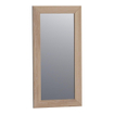 Miroir BRAUER Citrine - 40x80cm - rectangulaire - cadre en chêne naturel à lamelles SW223506