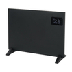 Eurom Alutherm 800XS Chauffage convecteur - 56.1x42.9cm - IP24 - 800watt - wifi - sol/mur - Horizontal - métal - noir mat SW999839