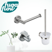 FugaFlow Eccelente Acces Toiletset 3-delig Geborsteld RVS PVD - Black Friday - SW1123852