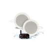 Aquasound Bluetooth Audio bluetooth audiosysteem - (50 watt / bt4.0 / auto-aux) - twist speakerset (zwart) - 230v/12v SW479396