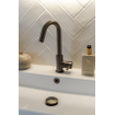 Fortifura Calvi Mitigeur lavabo rehaussé avec bec rotatif Gunmetal PVD SW809350