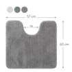 Sealskin Cosima Tapis WC - 57.5x60.5x2cm - gris SW1220470