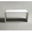 Ideavit Solidtondo Table 90x30x43cm Solid surface blanc mat SW96995