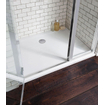 Crosswater Tray receveur de douche 140x80x3.5cm rectangulaire avec antidérapant acrylique blanc SW30929
