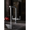Crosswater Tropic mitigeur de cuisine à deux poignées avec bec pivotant chrome SW104507