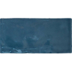 Terravito Galeno carreau mural - 7,5x15cm - 8,5mm - Rectangulaire - Bleu foncé brillant SW359863