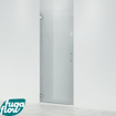 FugaFlow Efficiente Vetro Porte de douche - 80x200cm - sans profilé - verre de sécurité - anti-calcaire - chrome SW1123548