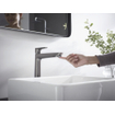 Hansgrohe Talis e Mitigeur lavabo 1 trou 240 zo/évacuation chrome noir brossé SW528827