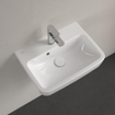 Villeroy & Boch O.novo lave-mains 50x37cm - avec 1 trou de robinet avec trop-plein blanc SW448483