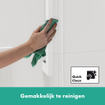 Hansgrohe Unica glijstang 90cm isiflex doucheslang 160cm mat wit SW918199
