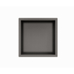 Fortifura Galeria Inbouwnis - 30x30x10cm - Geborsteld Gunmetal PVD SHOWROOMMODEL SHOW26370