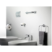 Emco Polo toiletrolhouder met klep chroom SW113969