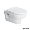 Duravit Durastyle Ensemble WC suspendu sans bride abattant softclose lave-mains 1 trou de robinetterie à droite 36x22cm blanc robinet de lave-mains chromé SW491618