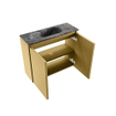 MONDIAZ TURE-DLUX Meuble toilette - 60cm - Oro - EDEN - vasque Lava - position centrale - sans trou de robinet SW1103924