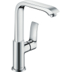 Hansgrohe Metris wastafelkraan met hoge draaibare uitloop chroom 0450907