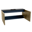 Mondiaz JOYA 100cm toiletmeubel - kleur Dusk - Wastafel FAYE positie Midden Zonder kraangat kleur Urban. SW1421673