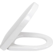 Villeroy & Boch Subway Compact Toiletset - chasse directe - réservoir encastré - à fond creux WC suspendu - plaque de déclenchement verticale/horizontale - inox SW158390