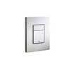 Villeroy & Boch O.Novo Pack WC - abattant à fermeture douce et à démontage rapide - plaque de déclenchement verticale/horizontale inox - blanc SW159221