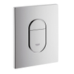Villeroy & Boch O.Novo ensemble WC - compact - avec réservoir encastré - abattant softclose et déclipsable - plaque de commande verticale chrome SW158848