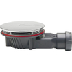 Wirquin Slim+ Bonde de receveur de douche - peu profonde 40mm - avec couvercle en ABS - chromé SW718774