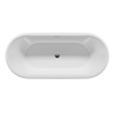 Baignoire îlot Riho Modesty 170x76cm Acrylique blanc SW523341