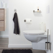 Tiger Colar Toiletaccessoireset Toiletborstel met houder Toiletrolhouder met planchet Handdoekhaak – RVS geborsteld SW877231